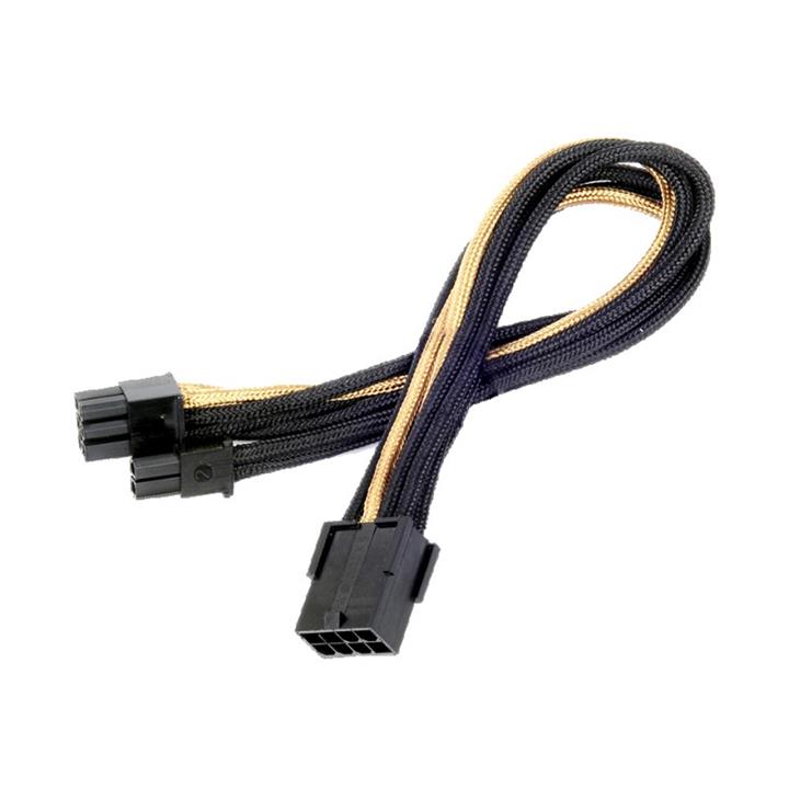 کابل برق 2+6 پین کارت گرافیک سیلوراستون مدل SST-PP07-PCIBG SilverStone SST-PP07-PCIBG 8 pin (6+2) PCI-E Connector